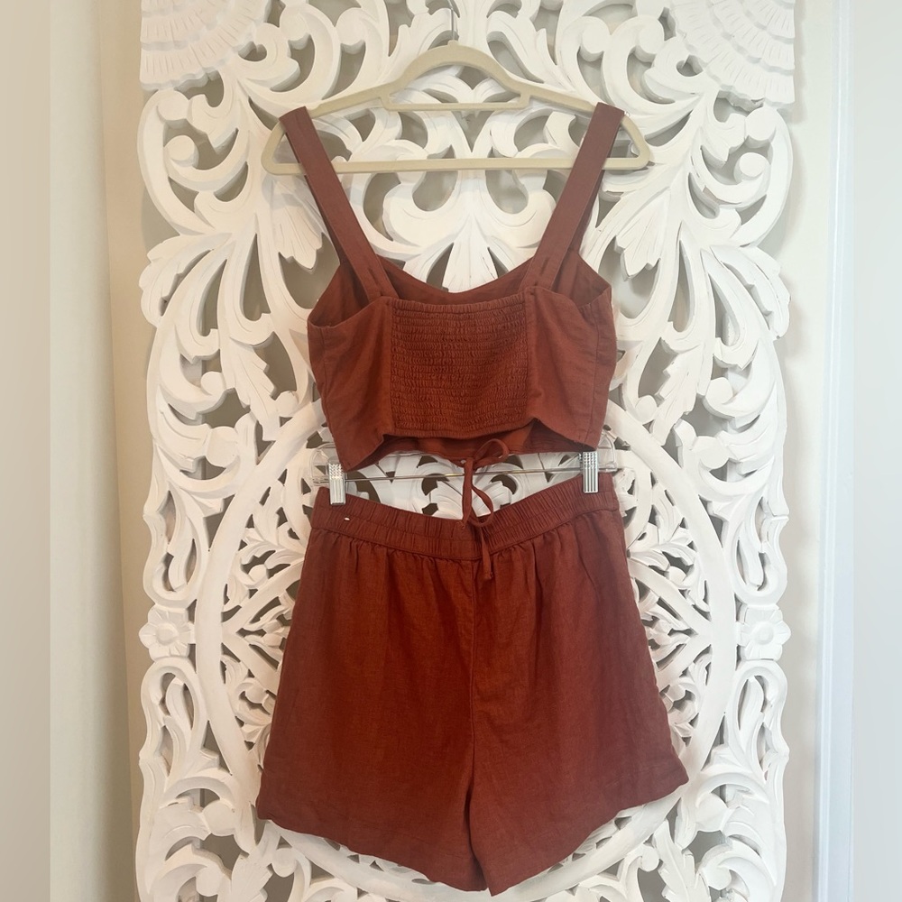 Abercrombie & Fitch Rust Two Piece Set - image 2